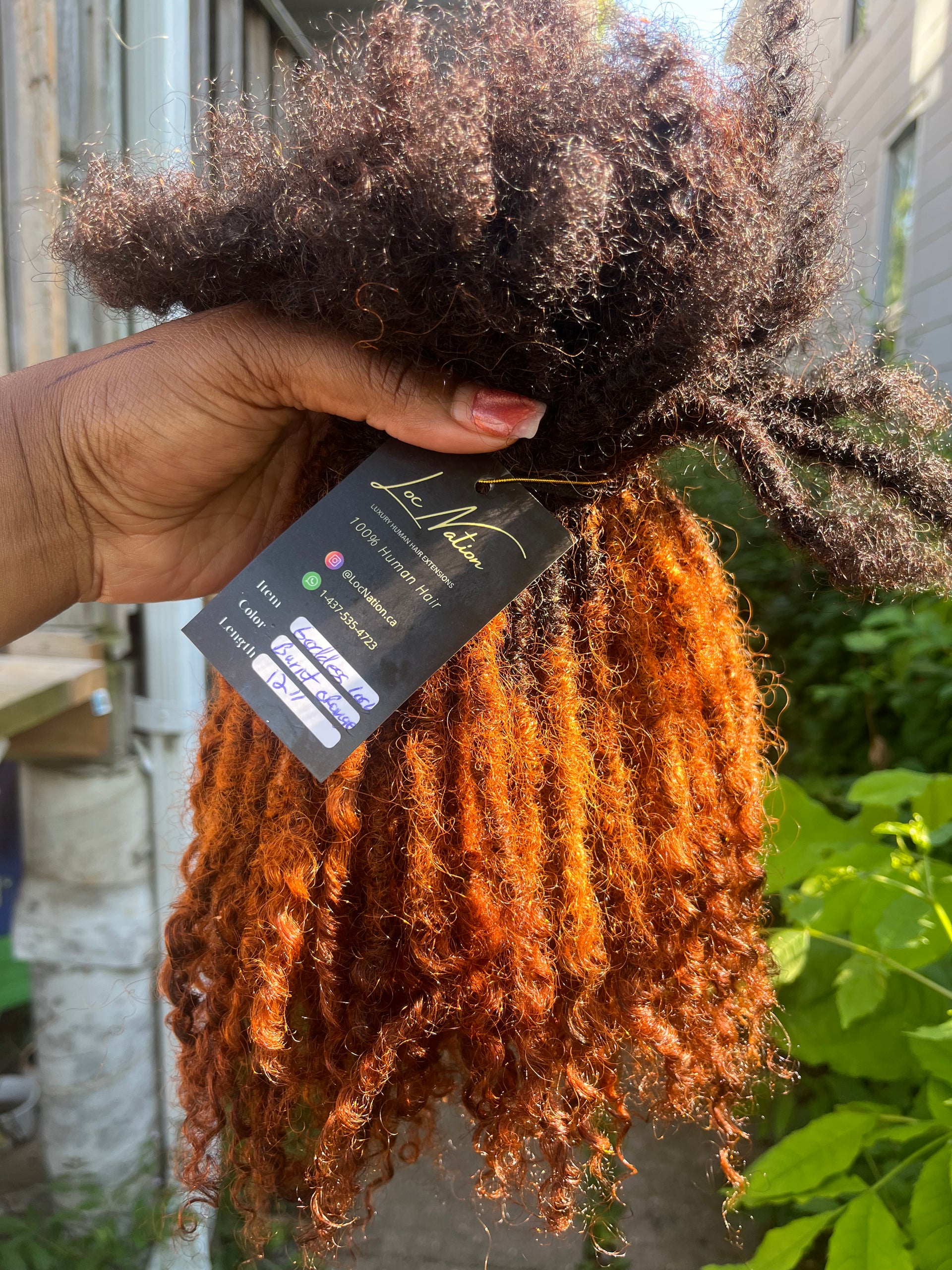 Goddess locs (100 strands)