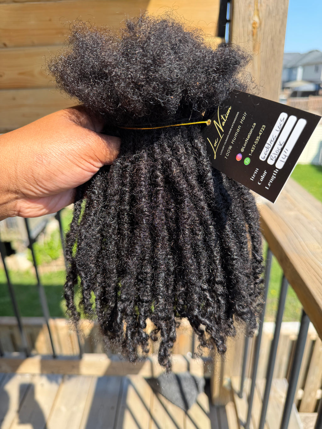 Goddess locs (100 strands)