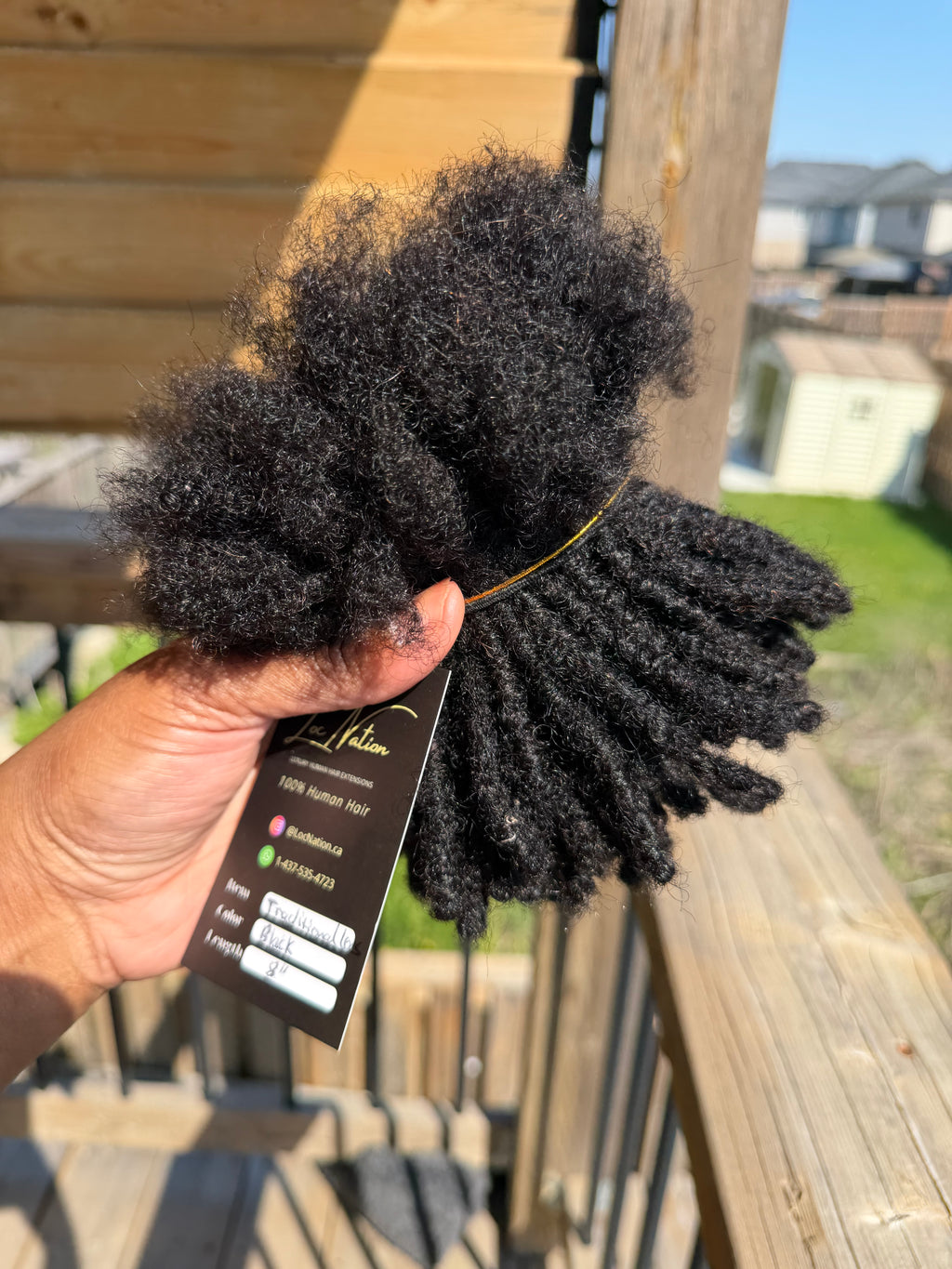 Traditional locs (100 strands)