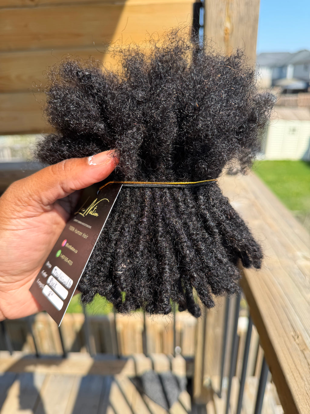 Traditional locs (100 strands)
