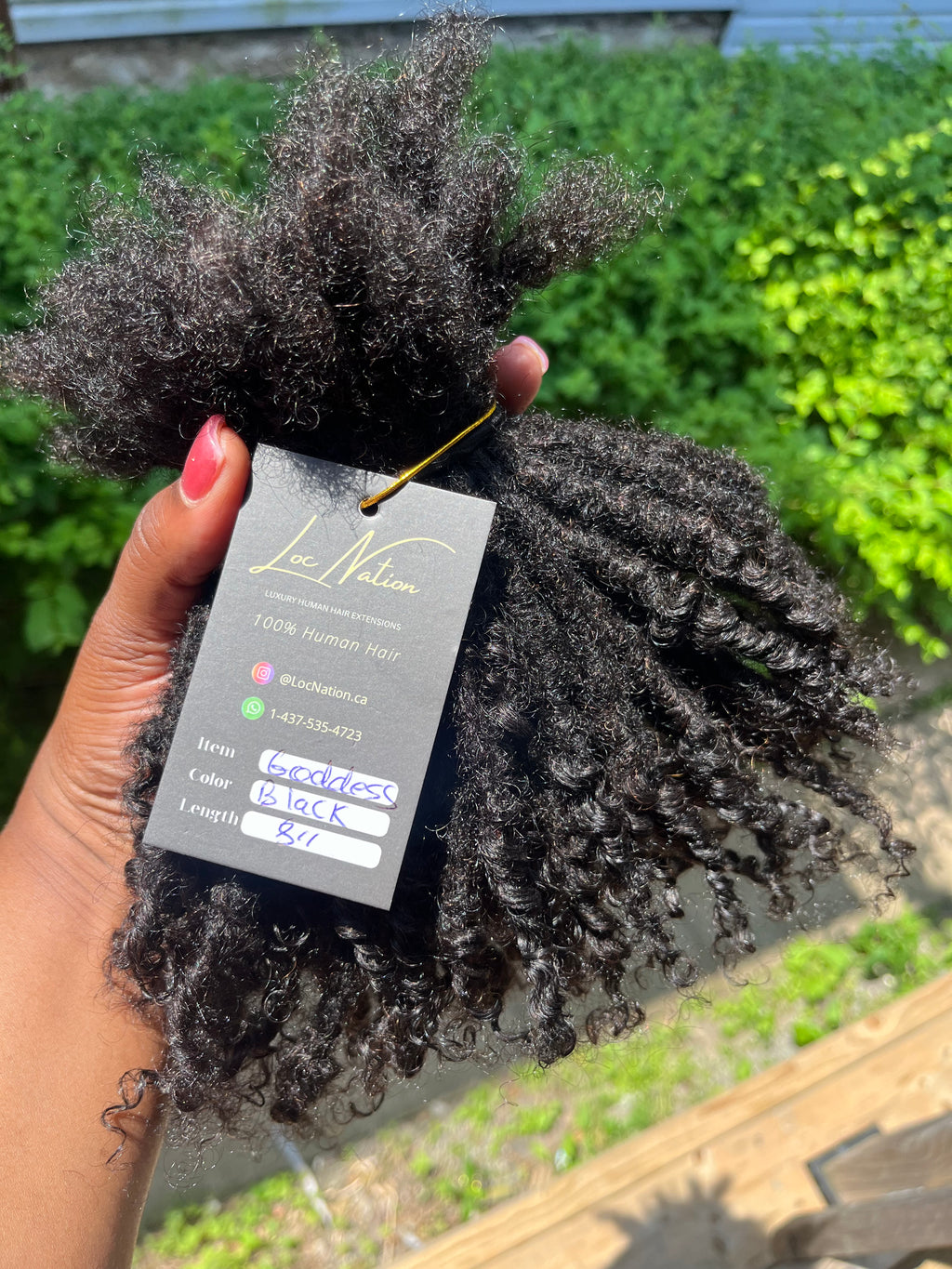 Goddess locs (100 strands)